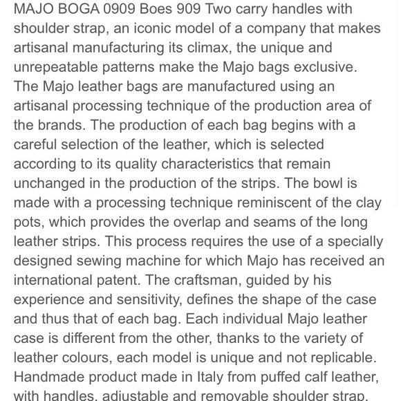 MAJO brown Italian leather purse - Picture 7 of 10